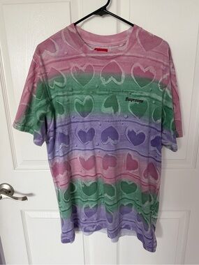 Supreme Hearts Dyed TShirt